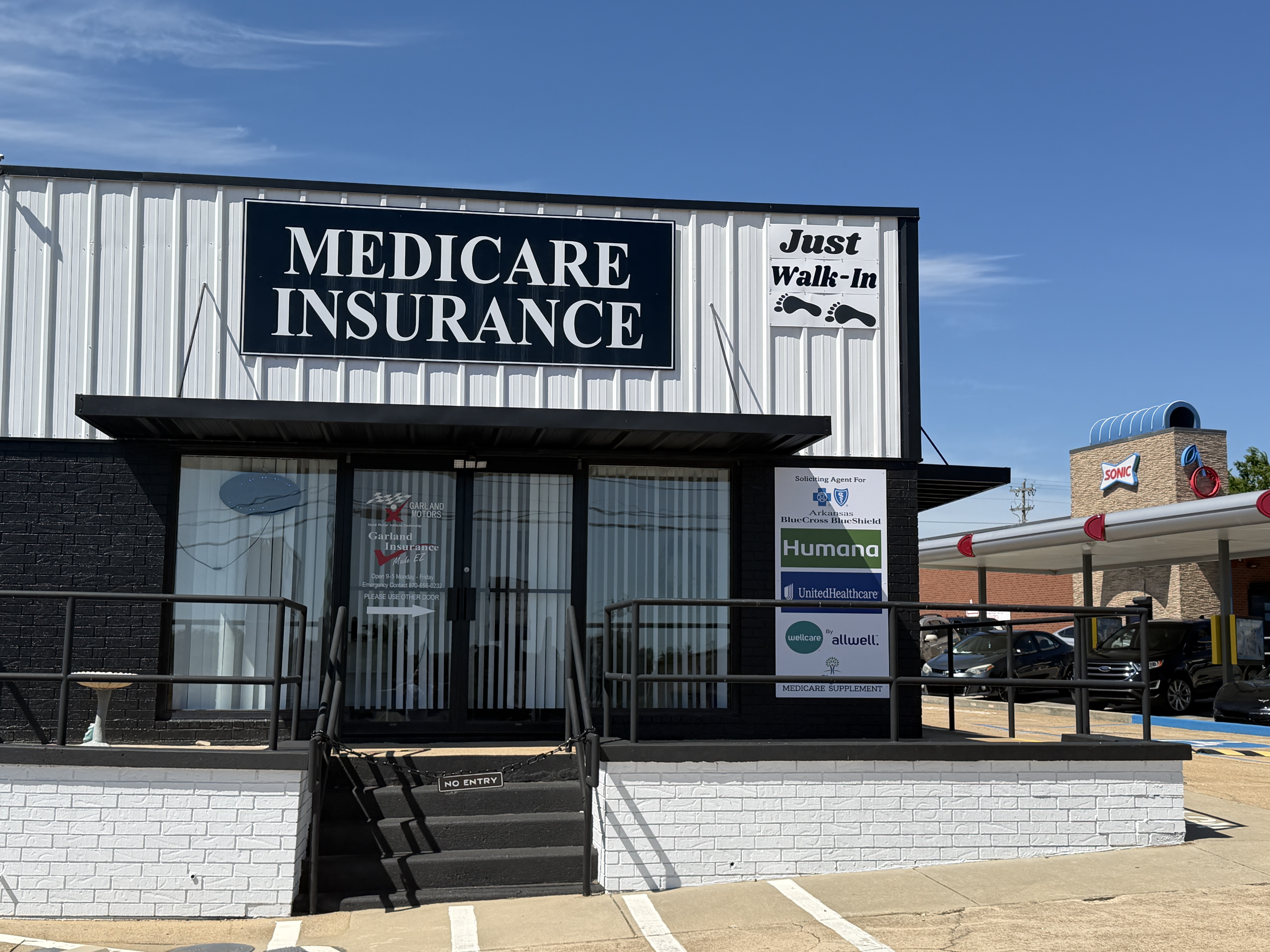 Garland Insurance Building Front
